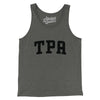 TPA Varsity Men/Unisex Tank Top-Deep Heather-Allegiant Goods Co. Vintage Sports Apparel