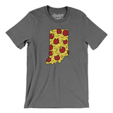 Indiana Pizza State Men/Unisex T-Shirt-Allegiant Goods Co. Vintage Sports Apparel