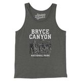 Bryce Canyon National Park Men/Unisex Tank Top-Deep Heather-Allegiant Goods Co. Vintage Sports Apparel