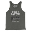 Bryce Canyon National Park Men/Unisex Tank Top-Deep Heather-Allegiant Goods Co. Vintage Sports Apparel