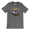 Detroit Falcons Men/Unisex T-Shirt-Deep Heather-Allegiant Goods Co. Vintage Sports Apparel