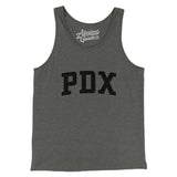 Pdx Varsity Men/Unisex Tank Top-Allegiant Goods Co. Vintage Sports Apparel