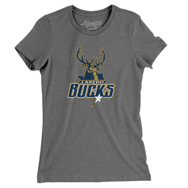 Laredo Bucks Women's T-Shirt-Allegiant Goods Co. Vintage Sports Apparel