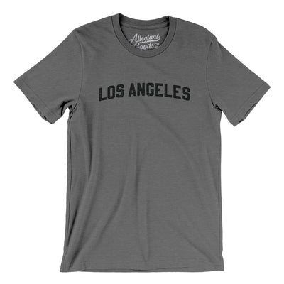 Los Angeles Varsity Men/Unisex T-Shirt-Deep Heather-Allegiant Goods Co. Vintage Sports Apparel