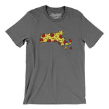 Massachusetts Pizza State Men/Unisex T-Shirt-Allegiant Goods Co. Vintage Sports Apparel