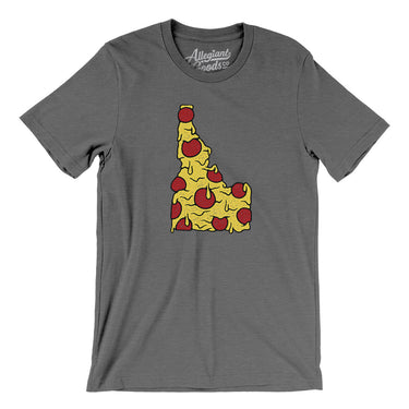 Idaho Pizza State Men/Unisex T-Shirt-Allegiant Goods Co. Vintage Sports Apparel