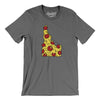 Idaho Pizza State Men/Unisex T-Shirt-Deep Heather-Allegiant Goods Co. Vintage Sports Apparel