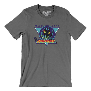 Madison Monsters Men/Unisex T-Shirt-Allegiant Goods Co. Vintage Sports Apparel