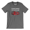 Chicago Stadium Men/Unisex T-Shirt-Deep Heather-Allegiant Goods Co. Vintage Sports Apparel