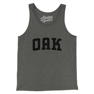 Oak Varsity Men/Unisex Tank Top-Allegiant Goods Co. Vintage Sports Apparel
