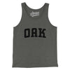 Oak Varsity Men/Unisex Tank Top-Deep Heather-Allegiant Goods Co. Vintage Sports Apparel