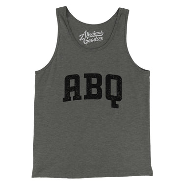 ABQ Varsity Men/Unisex Tank Top-Allegiant Goods Co. Vintage Sports Apparel