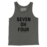 Charlotte 704 Men/Unisex Tank Top-Allegiant Goods Co. Vintage Sports Apparel