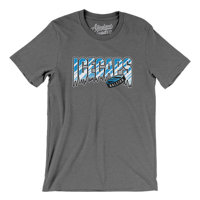 Raleigh Icecaps Hockey Men/Unisex T-Shirt-Deep Heather-Allegiant Goods Co. Vintage Sports Apparel
