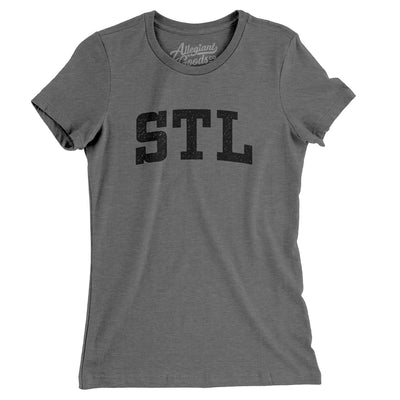 Stl Varsity Women's T-Shirt-Deep Heather-Allegiant Goods Co. Vintage Sports Apparel