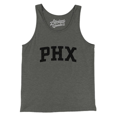 Phx Varsity Men/Unisex Tank Top-Allegiant Goods Co. Vintage Sports Apparel