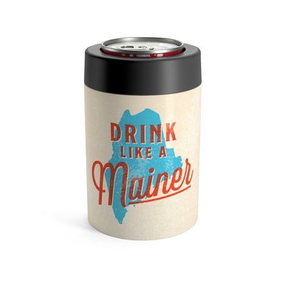 Drink Like A Mainer Can Cooler-12oz-Allegiant Goods Co. Vintage Sports Apparel