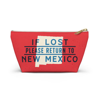 If Lost Return to New Mexico Accessory Bag-Allegiant Goods Co. Vintage Sports Apparel