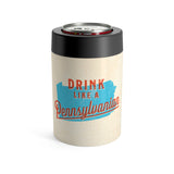 Drink Like A Pennsylvanian Can Cooler-Allegiant Goods Co. Vintage Sports Apparel