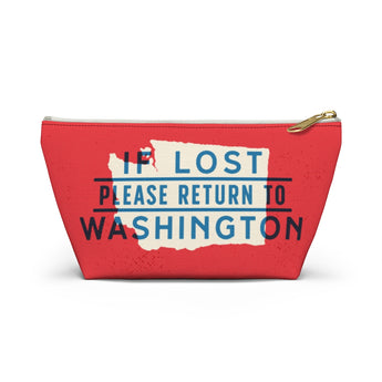 If Lost Return to Washington Accessory Bag-Allegiant Goods Co. Vintage Sports Apparel