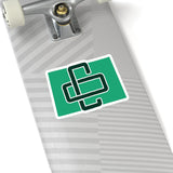 Colorado Home State Sticker (Green & Forest Green)-6x6"-Allegiant Goods Co. Vintage Sports Apparel