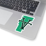 Vermont Home State Sticker (Green & Black)-Allegiant Goods Co. Vintage Sports Apparel