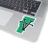 Vermont Home State Sticker (Green & Black)-4x4"-Allegiant Goods Co. Vintage Sports Apparel
