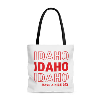 Idaho Retro Thank You Tote Bag-Allegiant Goods Co. Vintage Sports Apparel