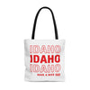 Idaho Retro Thank You Tote Bag-Large-Allegiant Goods Co. Vintage Sports Apparel