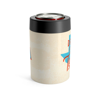 Drink Like A Texan Can Cooler-Allegiant Goods Co. Vintage Sports Apparel