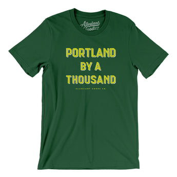 Portland By A Thousand Men/Unisex T-Shirt-Allegiant Goods Co. Vintage Sports Apparel