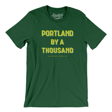 Portland By A Thousand Men/Unisex T-Shirt-Allegiant Goods Co. Vintage Sports Apparel