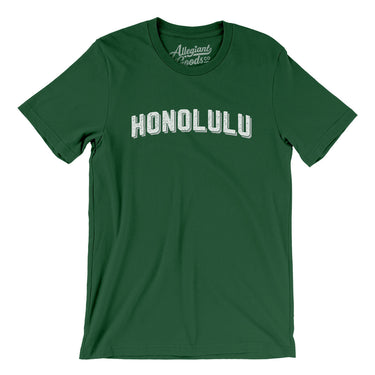 Honolulu Varsity Men/Unisex T-Shirt-Allegiant Goods Co. Vintage Sports Apparel