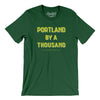 Portland By A Thousand Men/Unisex T-Shirt-Evergreen-Allegiant Goods Co. Vintage Sports Apparel