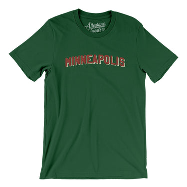 Minneapolis Varsity Men/Unisex T-Shirt-Allegiant Goods Co. Vintage Sports Apparel