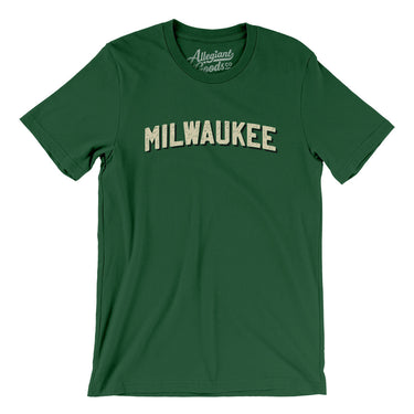 Milwaukee Varsity Men/Unisex T-Shirt-Allegiant Goods Co. Vintage Sports Apparel