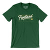 Portland Retro Men/Unisex T-Shirt-Evergreen-Allegiant Goods Co. Vintage Sports Apparel