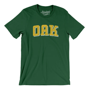 Oak Varsity Men/Unisex T-Shirt-Allegiant Goods Co. Vintage Sports Apparel