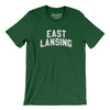 East Lansing Michigan Varsity Men/Unisex T-Shirt-Evergreen-Allegiant Goods Co. Vintage Sports Apparel