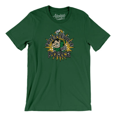 Fayetteville Force Men/Unisex T-Shirt-Evergreen-Allegiant Goods Co. Vintage Sports Apparel