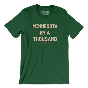 Minnesota By A Thousand Men/Unisex T-Shirt-Allegiant Goods Co. Vintage Sports Apparel