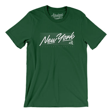 New York Retro Men/Unisex T-Shirt-Allegiant Goods Co. Vintage Sports Apparel
