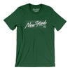 New York Retro Men/Unisex T-Shirt-Evergreen-Allegiant Goods Co. Vintage Sports Apparel