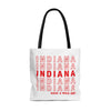 Indiana Retro Thank You Tote Bag-Allegiant Goods Co. Vintage Sports Apparel