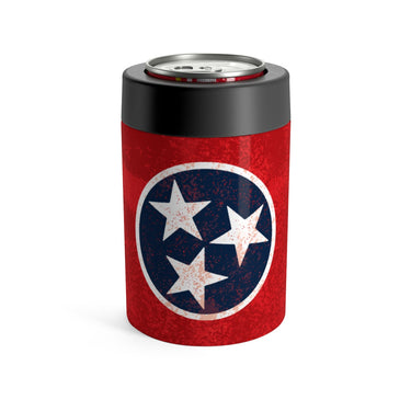 Tennessee State Flag Can Cooler-Allegiant Goods Co. Vintage Sports Apparel