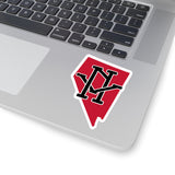 Nevada Home State Sticker (Red & Black)-Allegiant Goods Co. Vintage Sports Apparel