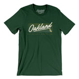 Oakland Retro Men/Unisex T-Shirt-Allegiant Goods Co. Vintage Sports Apparel