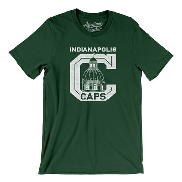 Indianapolis Caps Men/Unisex T-Shirt-Allegiant Goods Co. Vintage Sports Apparel