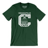 Indianapolis Caps Men/Unisex T-Shirt-Forest-Allegiant Goods Co. Vintage Sports Apparel