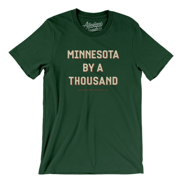 Minnesota By A Thousand Men/Unisex T-Shirt-Allegiant Goods Co. Vintage Sports Apparel